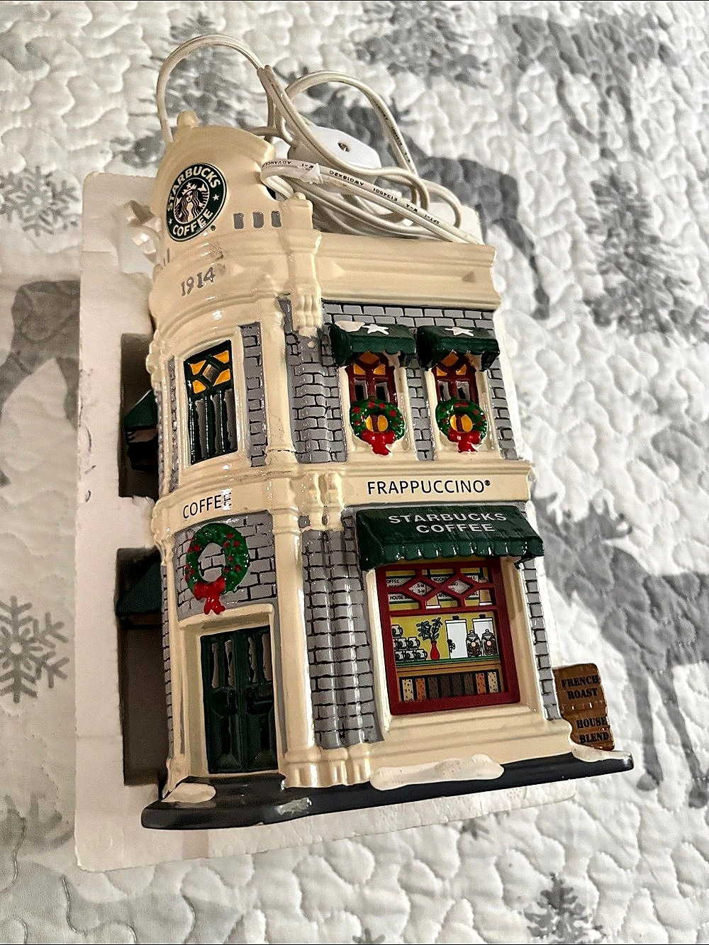 Starbucks Coffee department 56 Snow Village